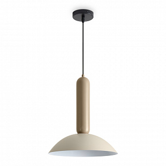 Светильник подвесной Modern, Lotus,  Ø30х126 см, бежевый