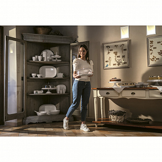 Изображение товара Подставка для салфеток Tiffany, молочно-белая