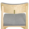 Изображение товара Набор из 2 стульев Aska, рогожка, ясень/серый