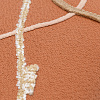 Изображение товара Подушка декоративная терракотового цвета с аппликацией Geometry из коллекции Ethnic, 30х45 см