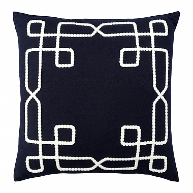 Подушка декоративная Navy story из коллекции Sea treasures, 45х45 см, анонс элемента