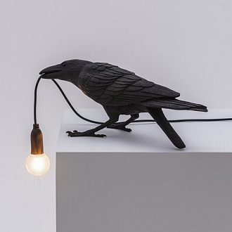 Изображение товара Светильник Bird Lamp Playing, черный