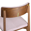 Изображение товара Набор из 2 стульев Aska, рогожка, орех/розовый