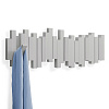 Изображение товара Вешалка настенная Sticks, 49,3 см, серая, 5 крючков