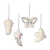Изображение товара Набор елочных украшений Christmas pearls из коллекции New Year Essential, 4 шт.