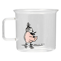 Изображение товара Кружка стеклянная Moomin, Малышка Мю, 350 мл