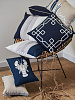 Изображение товара Подушка декоративная Navy mood из коллекции Sea treasures, 45х45 см