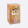 Изображение товара Ваза для цветов Body, White, 18,8 см