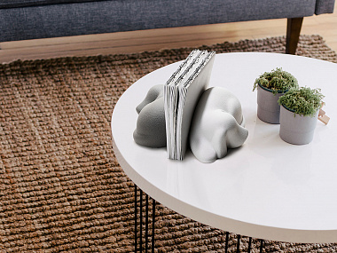 картинка Фигура декоративная Cane, 22х17х8 см, темно-серая от магазина Одежда+