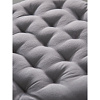 Изображение товара Подушка на стул круглая из хлопка серого цвета из коллекции Essential, 40 см