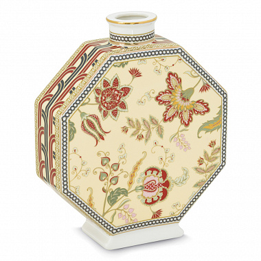 картинка Ваза Paisley, 18 см, бежевая от магазина Одежда+