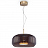 Светильник подвесной Modern, Madmen, Ø33х24 см, бронза/коричневый