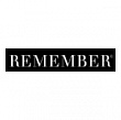 Логотип Remember