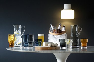 картинка Набор высоких стаканов Utility, 390 мл, серый, 2 шт. от магазина Одежда+