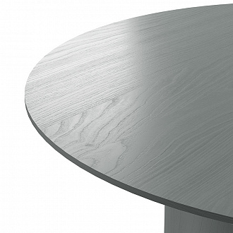 Изображение товара Столик со смещенным основанием Type, Ø80х41 см, серый