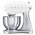 Миксер планетарный Smeg SMF02WHEU, белый