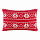 Подушка вязаная с новогодним рисунком Frostwork из коллекции New Year Essential, 40x60 см