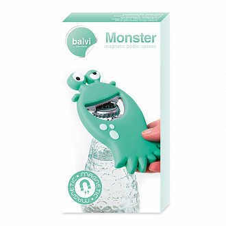 Изображение товара Открывалка магнитная Monster, бирюзовая