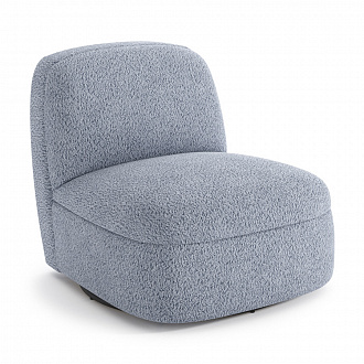Кресло Ease, 76х91х75 см, голубое
