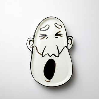 Тарелка Дед, 26х18 см