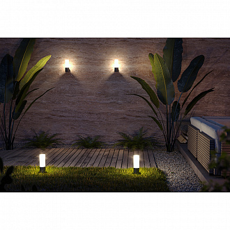 Изображение товара Светильник настенный Outdoor, Willis, 1 лампа, 8х14,2х25 см, серый