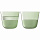 Набор стаканов Arc Contrast, 260 мл, зеленые, 2 шт.