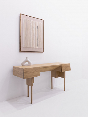 Стoл письменный Архитектор, 42х162х76 см, белый дуб, анонс элемента