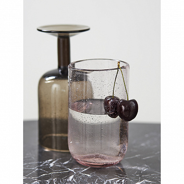 картинка Набор бокалов для вина Flowi, 410 мл, серо-коричневые, 2 шт. от магазина Одежда+