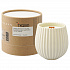 Свеча ароматическая с деревянным фитилём Secret Santa из коллекции Edge, бежевый, 60 ч Свеча ароматическая с деревянным фитилём Secret Santa из коллекции Edge, бежевый, 60 ч