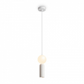 Светильник подвесной Modern, Shapes, Ø10х228 см, матовый белый