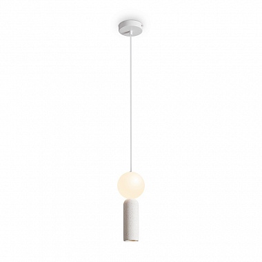 картинка Светильник подвесной Modern, Shapes, Ø10х228 см, матовый белый от магазина Одежда+