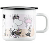 Изображение товара Кружка эмалированная Moomin, Пляж, 370 мл