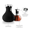 Изображение товара Чайник заварочный Tea maker в неопреновом текстурном чехле, 1 л, черный