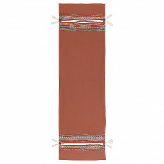 Изображение товара Дорожка на стол с вышивкой Braids из коллекции Ethnic, 45х150 см