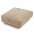 Пуф-подушка, 70х70х20 см, песочный