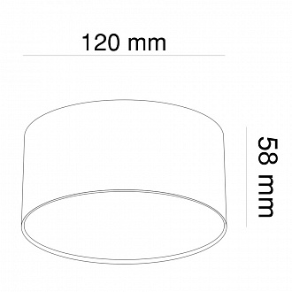 Изображение товара Светильник потолочный Ceiling & Wall, Zon, Ø12х5,8 см, белый