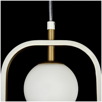 Изображение товара Светильник подвесной Modern, Avola, белый с золотом
