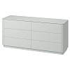 Изображение товара Комод Tammi, 170х51х76 см, светло-серый