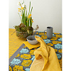 Изображение товара Дорожка на стол из хлопка серого цвета с принтом Цветы из коллекции Prairie, 45х150 см
