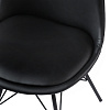 Изображение товара Набор из 4 стульев Mirkl, экокожа, черные