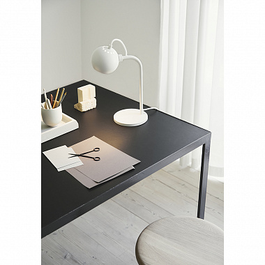 картинка Лампа настольная Ball, 24х34 см, белая матовая от магазина Одежда+