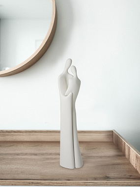 картинка Фигура декоративная Dialogue, 7x7x34 см, серо-коричневая от магазина Одежда+