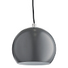 Изображение товара Лампа подвесная Ball, 16хØ18 см, темно-серая матовая, черный шнур