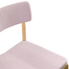 Изображение товара Набор из 2 стульев Aska, рогожка, ясень/розовый