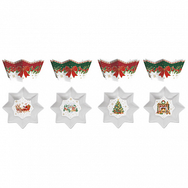 картинка Набор для закусок Christmas Heritage, Ø11 см, 4 предм. от магазина Одежда+