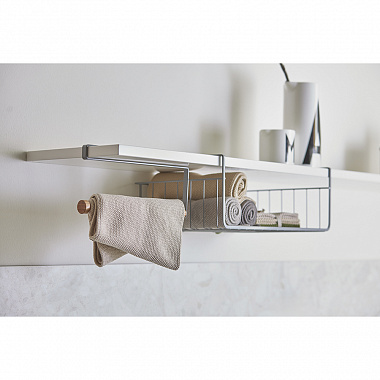 картинка Держатель для бумажных полотенец Granli, 26,5х12,5 см, серый от магазина Одежда+