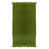 Изображение товара Полотенце для рук с бахромой оливково-зеленого цвета Essential, 50х90 см