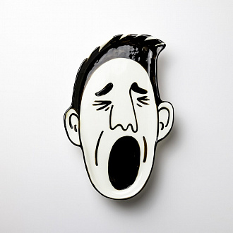 Тарелка Папа, 26х18 см