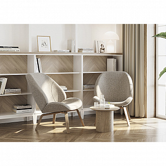 Изображение товара Стеллаж Fjord, 36х100х128 см, белый