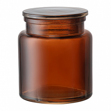 картинка Банка для хранения Amber, темно-янтарная от магазина Одежда+